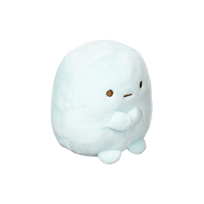 San-X Sumikko Gurashi MY93001 Plush Toy, Tapioka, Size S, Blue