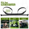 Universal Golf Cart Bag Holder Bracket Fit for Yamaha, EZGO