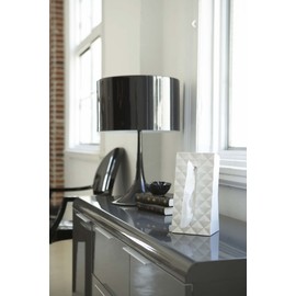 Yamazaki Industries Tissue Case Diamond White 6414