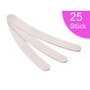 Professional Nail Files 100 180 Curved White Fine & Coarse