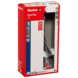 fischer fischer DUOTEC 10 LD - Nylon-Kippdbel fr hohe Zug- und Querlasten durch 2 Komponenten - 20 Stck - Art.-Nr. 537260