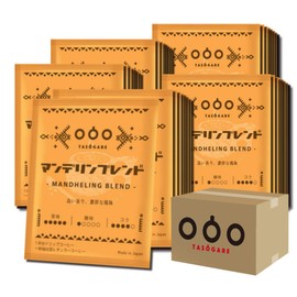 TASOGARE Modern Journey Drip Coffee Mandelin Blend with a Focus on Bitter & Rich, 0.3 oz (8 g) x 60 Bags