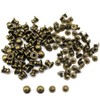 Dylan-EU 50 Set Chicago Screws Bronze Leather Rivets Screw Rivets