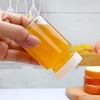Woaiwo-q Juice Shot Bottles Set,2 Oz Wide Mouth Jars for