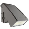 HYPERLITE LED Wall Pack Light 40W with Dusk-to-Dawn Photocell, 5000K Commerical Security Lighting, Ideal Adjustable Wall Pack Lights Outdoor for Warehouse Yard Barn Shop Factory