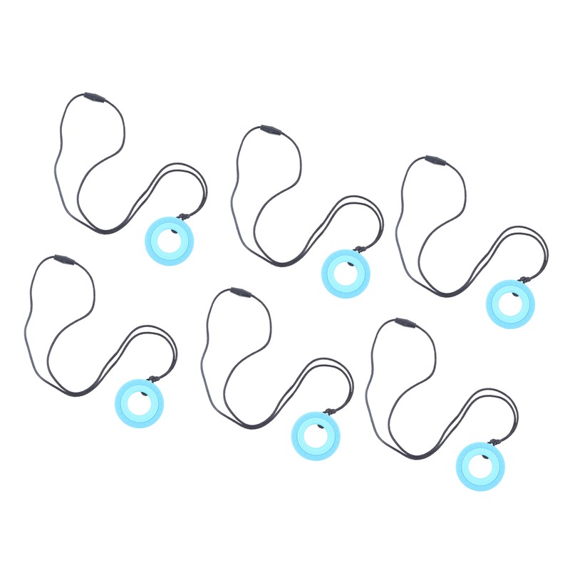 10PCS Chew Sensory Necklace Safe Soft Silicone Teeth Grinding Kids