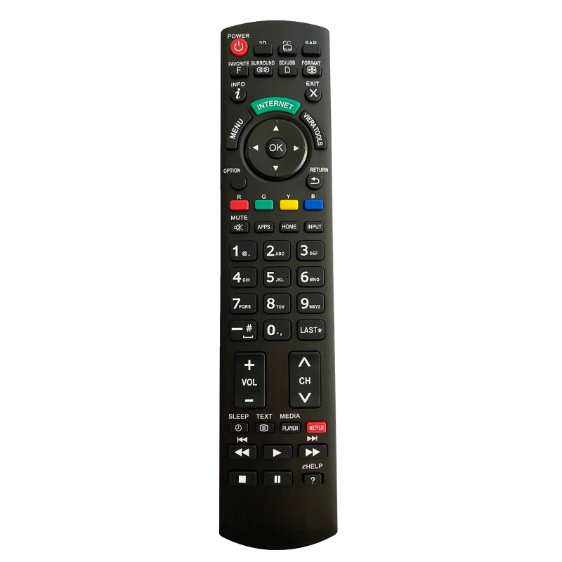 For Panasonic Remote Control FOR Panasonic Smart TV TC-50PS64 TC-50PU54