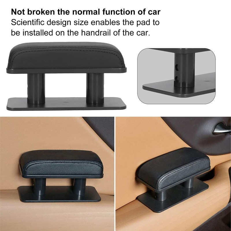 Car Armrest Pad ABS PU Universal Car Armrest Adjustable Armrest