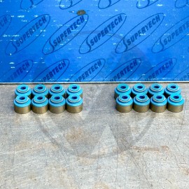 Supertech Valve Seals Honda Acura K20 K24 K Series RSX 8th 9th (Exhaust Pair)
