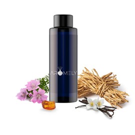 Blessed by Aromely Essential Oil Blend - Signature Diffuser Aroma Scent - Luxurious Fragrance with Notes of Osmanthus, Orange Blossom and Lemon, Vetiver, Vanilla and Patchouli (500ml)