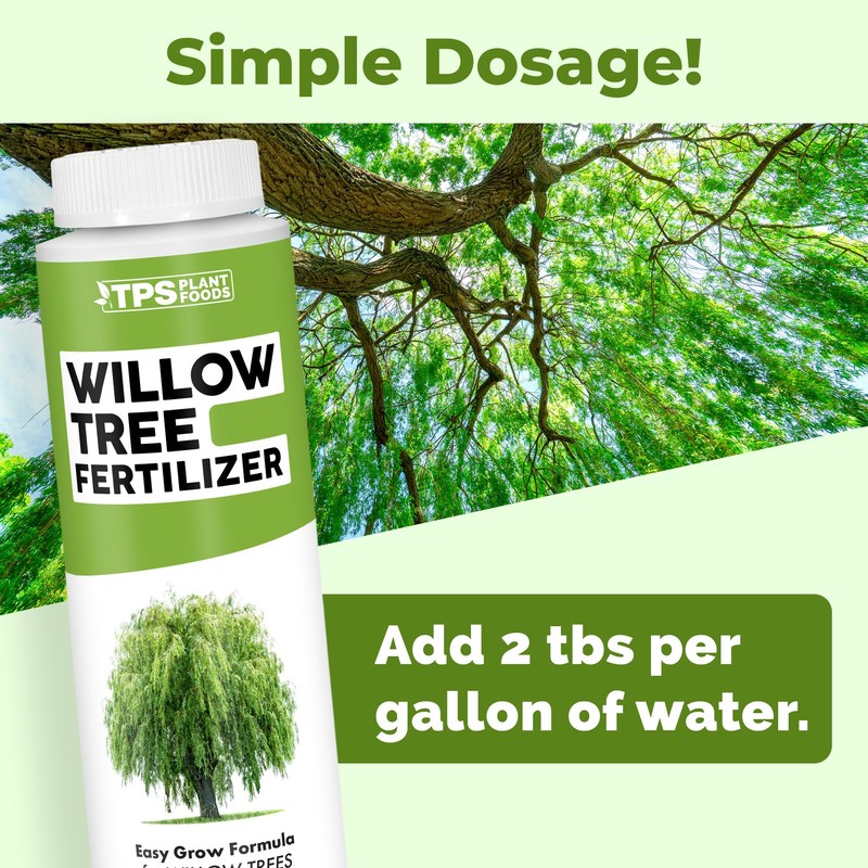 Willow Fertilizer for Willow Trees, Great for Weeping Willow, Corkscrew