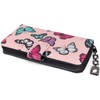 styleBREAKER 02040156 Women's Purse with Colourful Butterfly Pattern, Vintage Design,