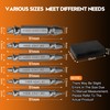 WUFANC 6 Piece Double Head Screw Extractor Set, Professional, Made
