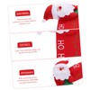 jojofuny 2pcs Decorative Fridge Handle Covers Christmas Theme Merry Christmas