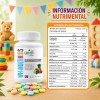 Multivitamínico Niños Widl Health 120 Tab Masticables Sabor Limón Mora