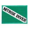 Nitrox Diver Flag Patch, Scuba Diving Patches