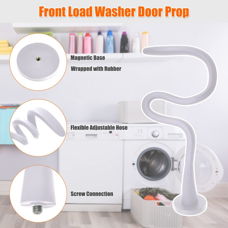 Washer Door Prop and Stopper for Front Load Washing Machine,