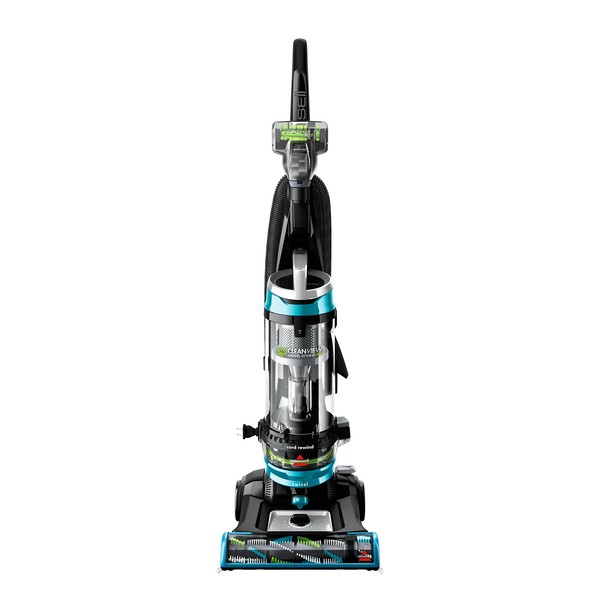 BISSELL 2254 CleanView Swivel Rewind Pet Upright Bagless Vacuum, Automatic Cord Rewind, Swivel Steering, Powerful Pet Hair Pickup, Specialized Pet Tools, Large Capacity Dirt Tank,Teal