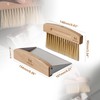 MUVNA Espresso Cleaning Brush Set, a Wood Handle Cleaning Brush