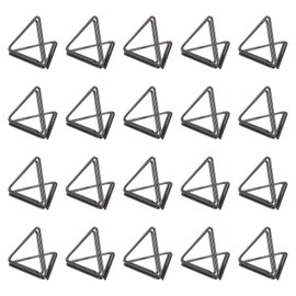 MECCANIXITY Table Number Holders 60pcs Grey Place Card Holder Name Stands Picture Holders for Tables Setting Wedding Display