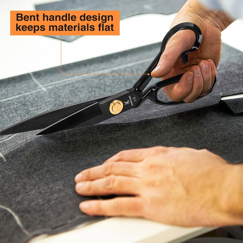 Professional Tailor Scissors 8 Inch - Fabric Scissors Heavy Duty,
