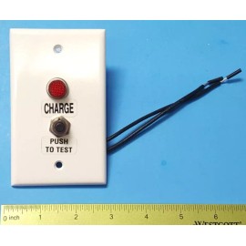 Leviton LIGHTED PUSHBUTTON  TEST SWITCH  , LEVITON , EMERGENCY SAFETY LIGHT