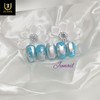 Celine OX Handmade Nail Tips - Long Round Square /
