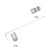 sourcing map 1/16" Ball End Hex Key Wrench, L Shaped