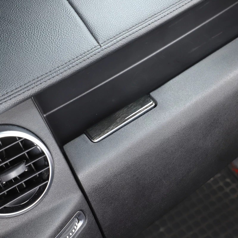 BEBECAR Wood Grain Glove Box Switch Button Trim Cover Fits