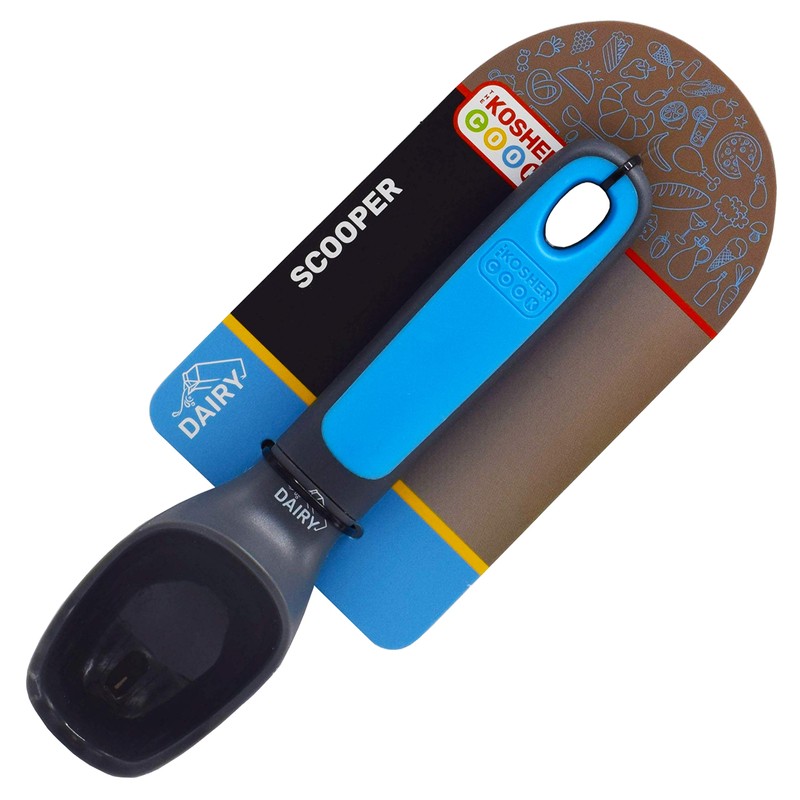 Dairy Blue Ice Cream Scooper - Non Stick Silicone Scooper