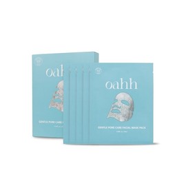 Meoncell OAHH Gentle Pore Care Facial Mask Pack 1 box 5 sheets NONE / 메온셀 OAHH 젠틀 포어 케어 페이셜 마스크팩 1박스 5매 NONE