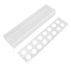 Rectangular Floral Centerpiece Clear Acrylic Flower Vase for Dining Table