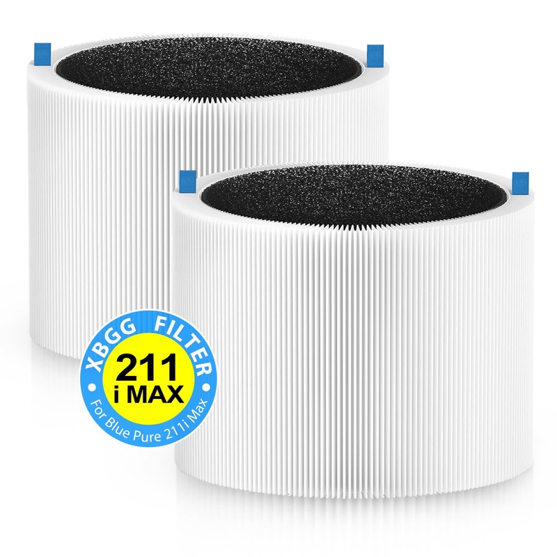 XBGG 2 Pack 211i Max Replacement Filter Compatible with Blueair
