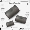 Hoesh UK Grey Single Duvet Storage Bag - Breathable Cotton
