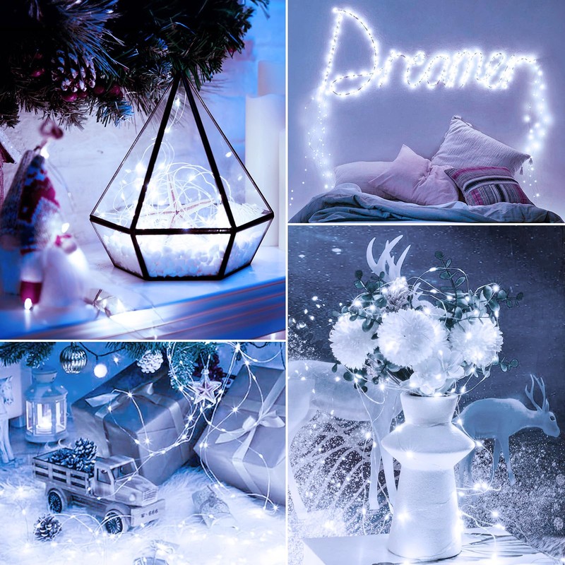 Minetom 6 Pack Fairy Lights Battery Operated String Lights -