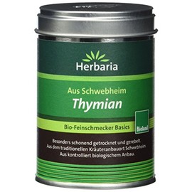 Herbaria Thyme Rubbled, Pack of 1 (1 x 20 g Tub) - Organic