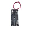 WAYLLSHINE 6PCS 2 x 1.5V AAA Battery Spring Clip Black