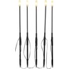 Star Trading Milky 475-27 LED Decorative Light 5 Sticks Black