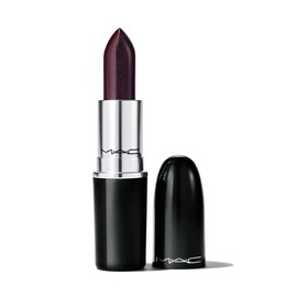 MAC Lustreglass Sheer-Shine Lipstick: Lightweight + Glossy Lipstick:_Succumb To Plum