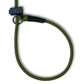 Fenrir Slip Leash 1.4m Professional Dog Training Lead To Stop Pulling, Perfect For Walks, Easy To Use, Spring Loaded Stopper, Light Weight And Durable (Green)