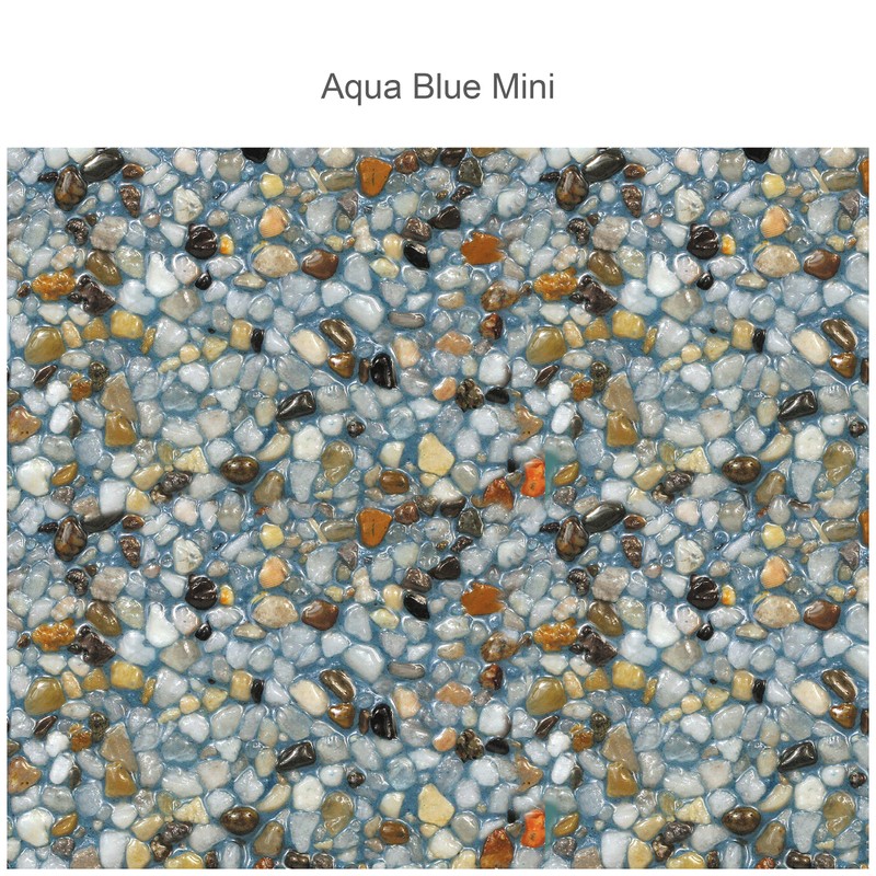 Pool Patch Pool Pebble Repair Kit, 3-Pound, Aqua Blue Regular