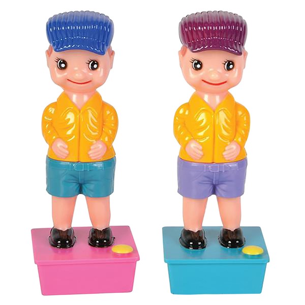 ArtCreativity Squirt Wee Pee Boy Set Pack of 2 - 7.5 inch Peeing Boy Squirter Toys - Leak-Free Water Base - Classic Funny Novelty Gag Gift for Men, Women, Kids - Multicolor