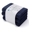 Hydrogin Chitan 61-5039302 Voluminous Slim Bath Towels, Set of 3,
