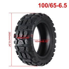 generic 100/65-6.5 Electric Scooter Off-Road Tire 11 Inches Vacuum Tire Off Road Wheel Tubeless Rubber Tyre for Sealup/Dualtron Ultra/Thunder/Zero 11x / Speedual Plus