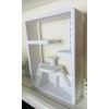 Smiski White Smiski House Display | Mini Figure Shelf Stand