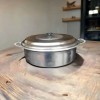 Alumexsan Arrocera Baja De Aluminio De 5 Litros, 28cm De