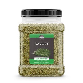 Birch & Meadow 12.8 oz of Savory, Cut & Sifted, Aromatic Herb