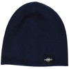 Nautica Men's Competition Sustainably Crafted Logo Beanie, Navy, OS