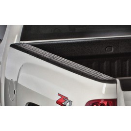 Husky Liners Quad Caps | Bed Rail Protector - Black | 97121 | Fits 2007-2013 GMC Sierra 1500/2500 Standard Bed 6.5' 4 Pcs