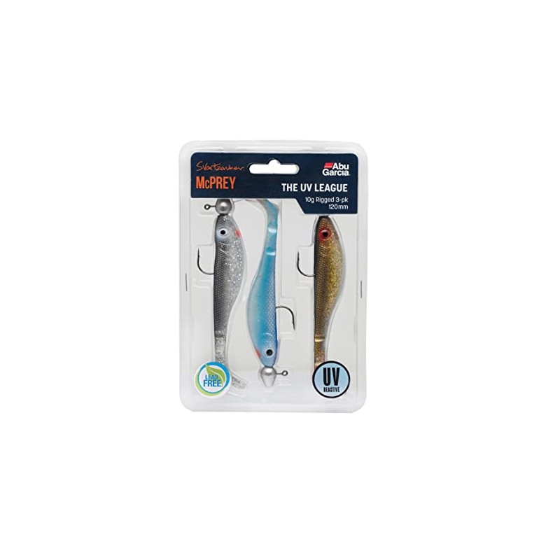 Abu Garcia Svartzonker McPrey Prerigged, Fishing Hook, Soft Lures, Predator
